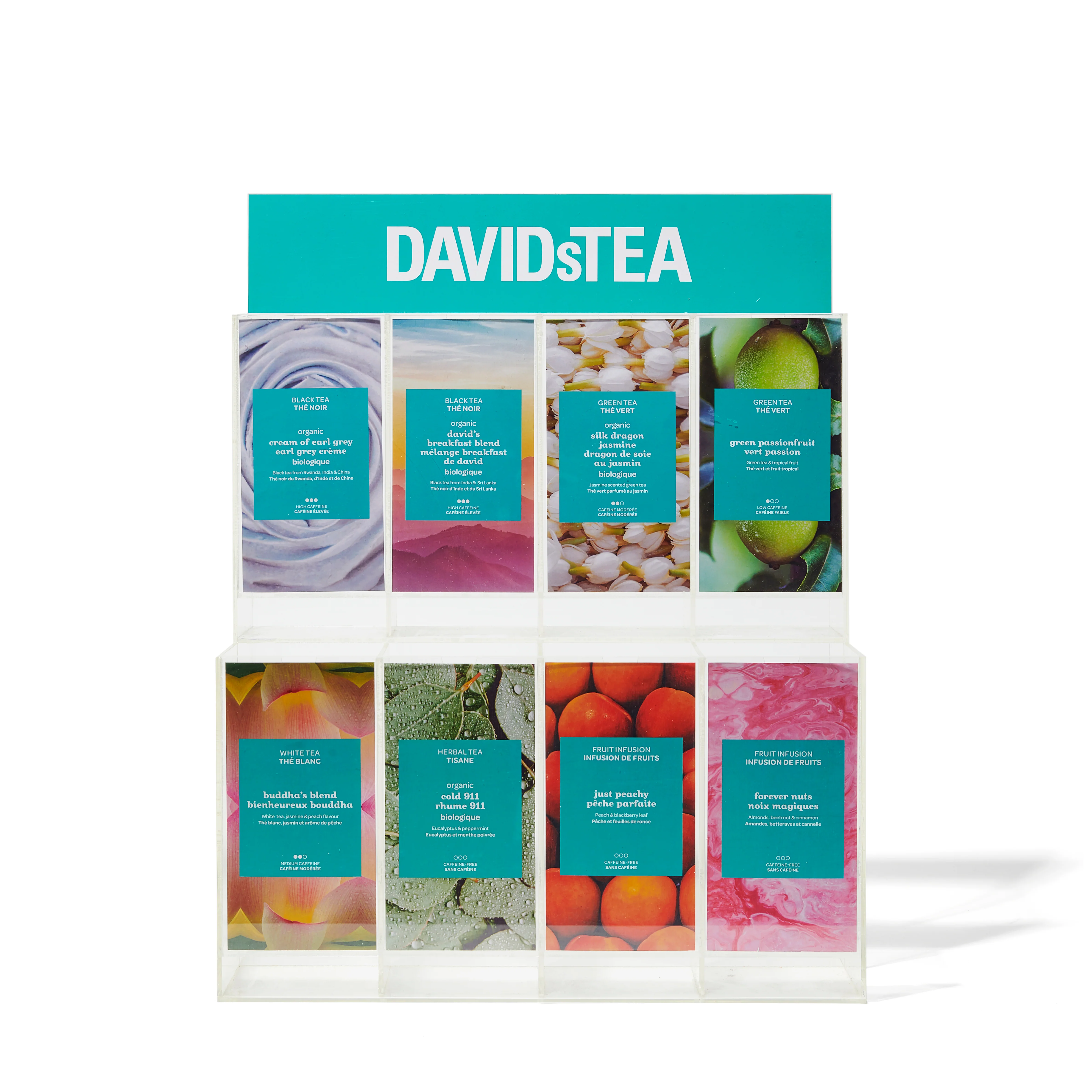 Acrylic Display & Signage for Individually Wrapped Sachets