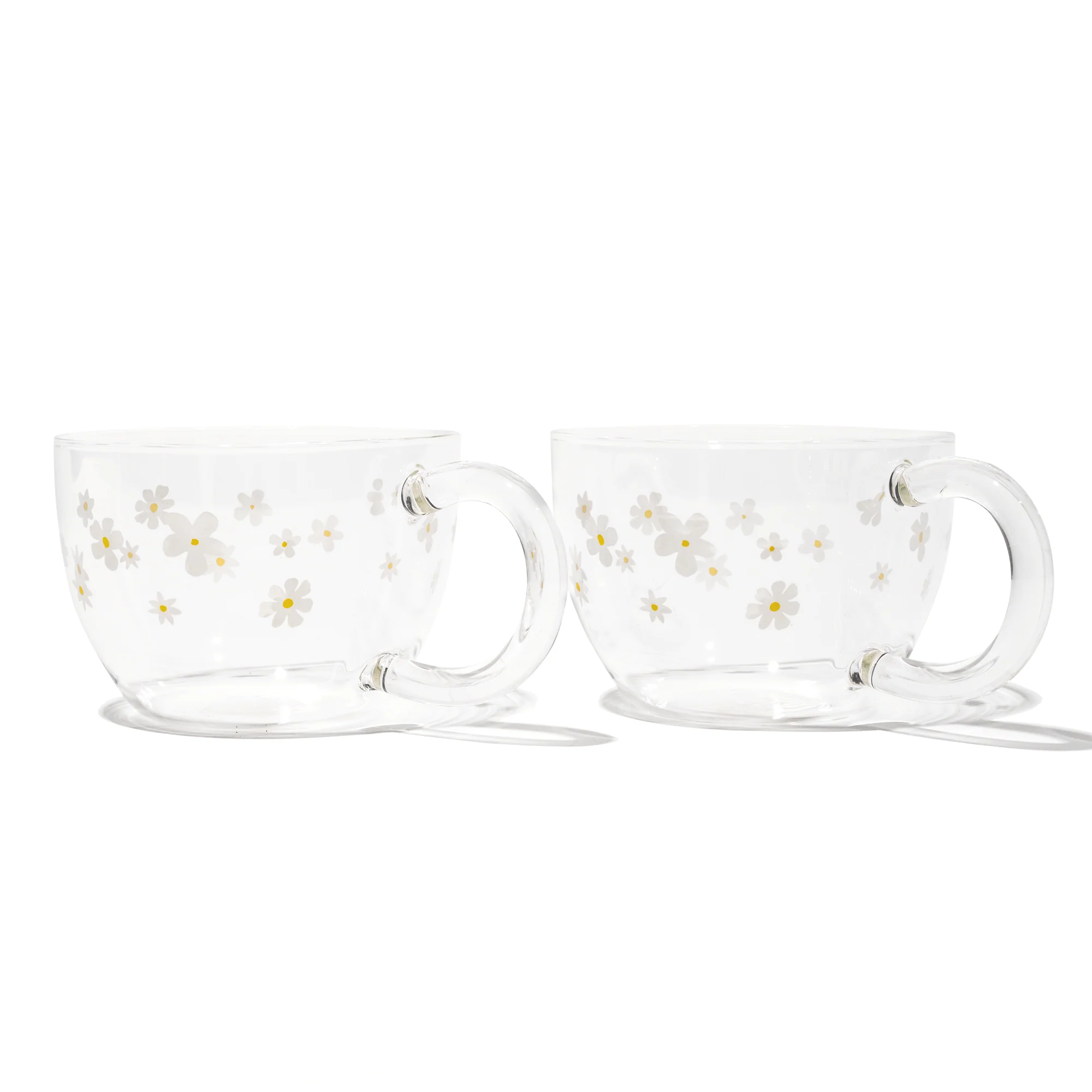 Daisy Glass Bubble Teapot & Teacup Set - Image 3