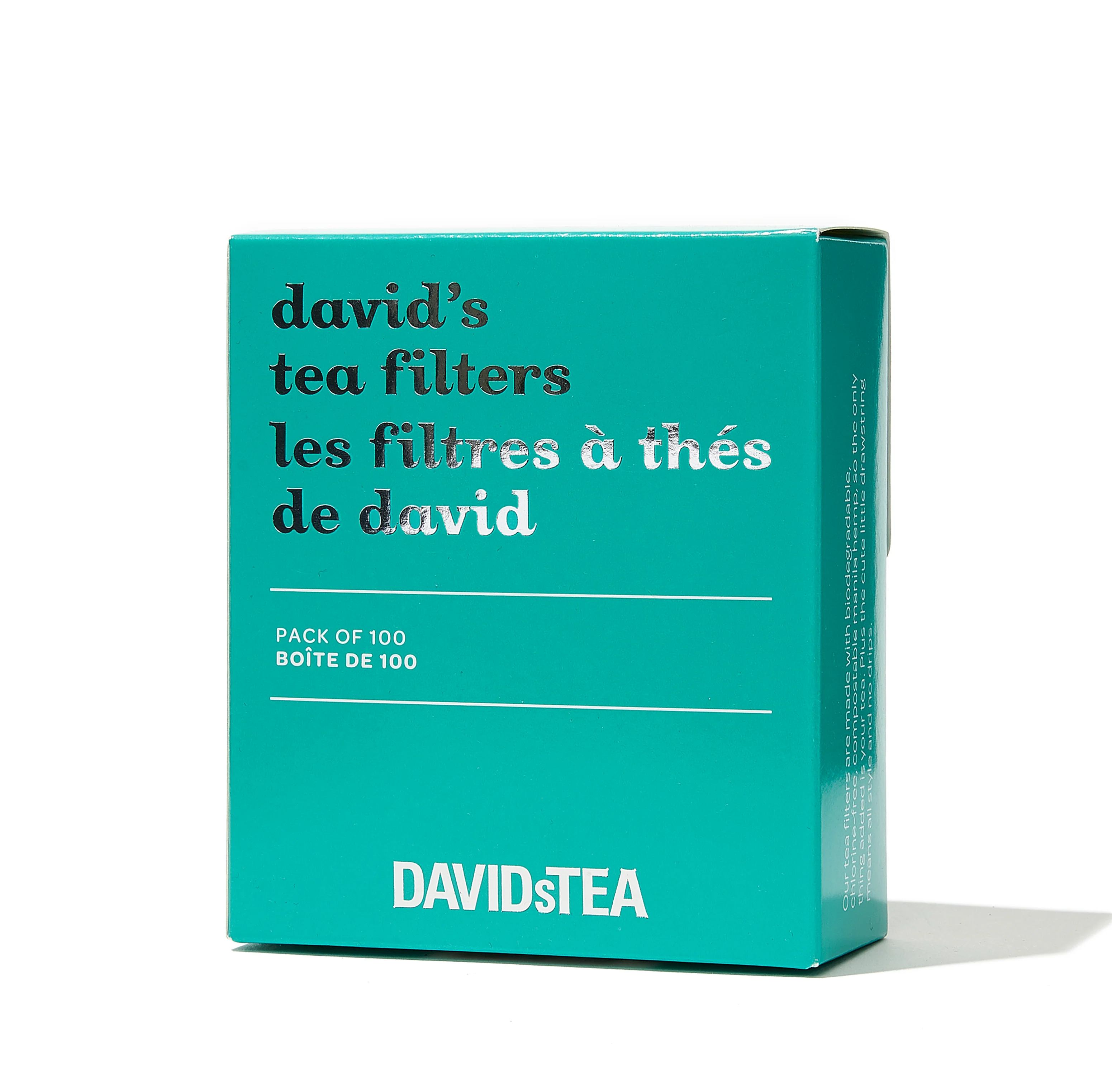 David's Tea Filters Pack of 100