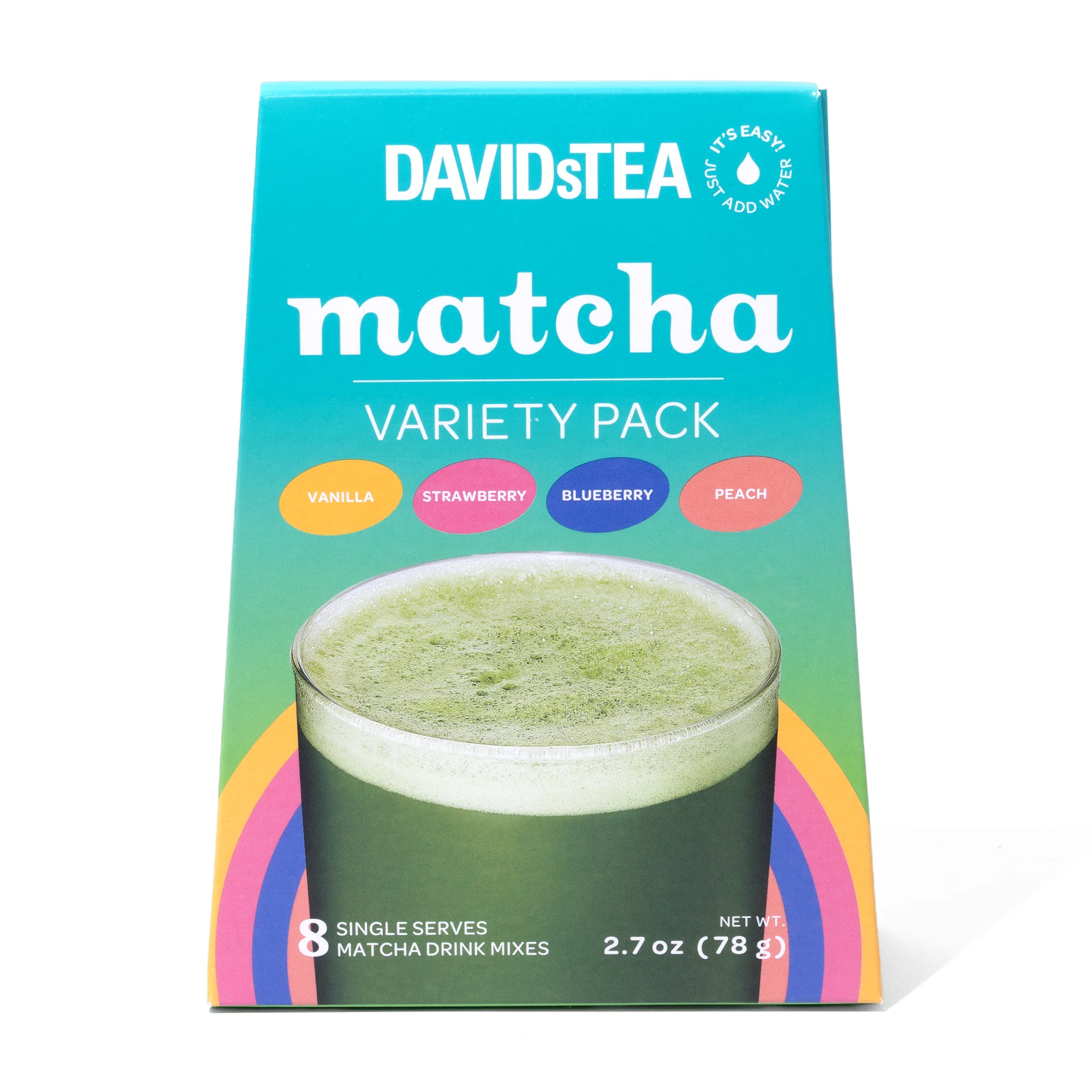 Fruity Matcha Single Serves Variety Pack of 8