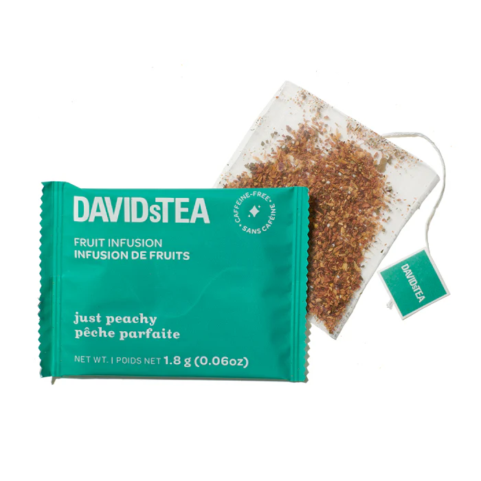 Just Peachy Tea Pack of 12 Sachets - Image 3