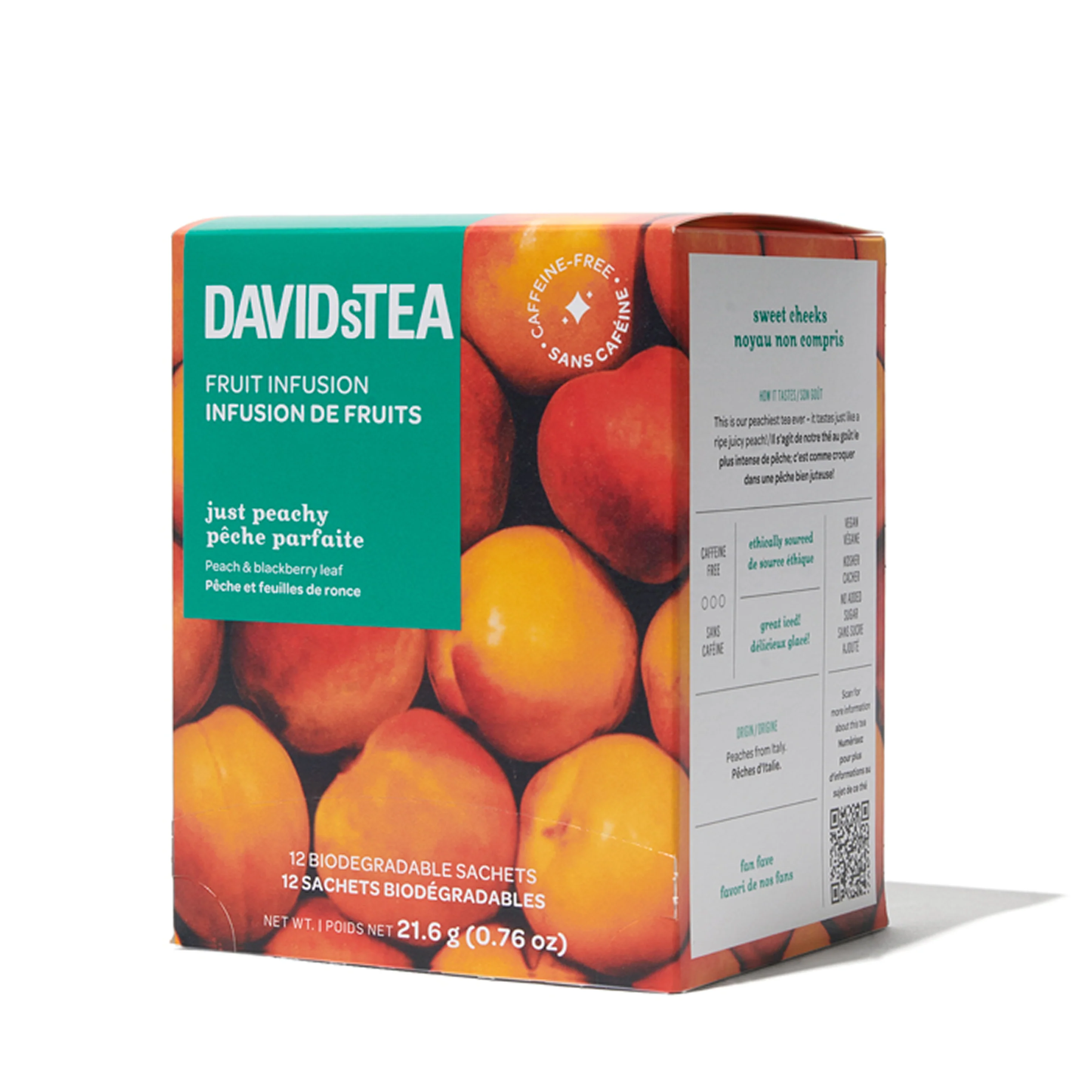 Just Peachy Tea Pack of 12 Sachets - Image 3