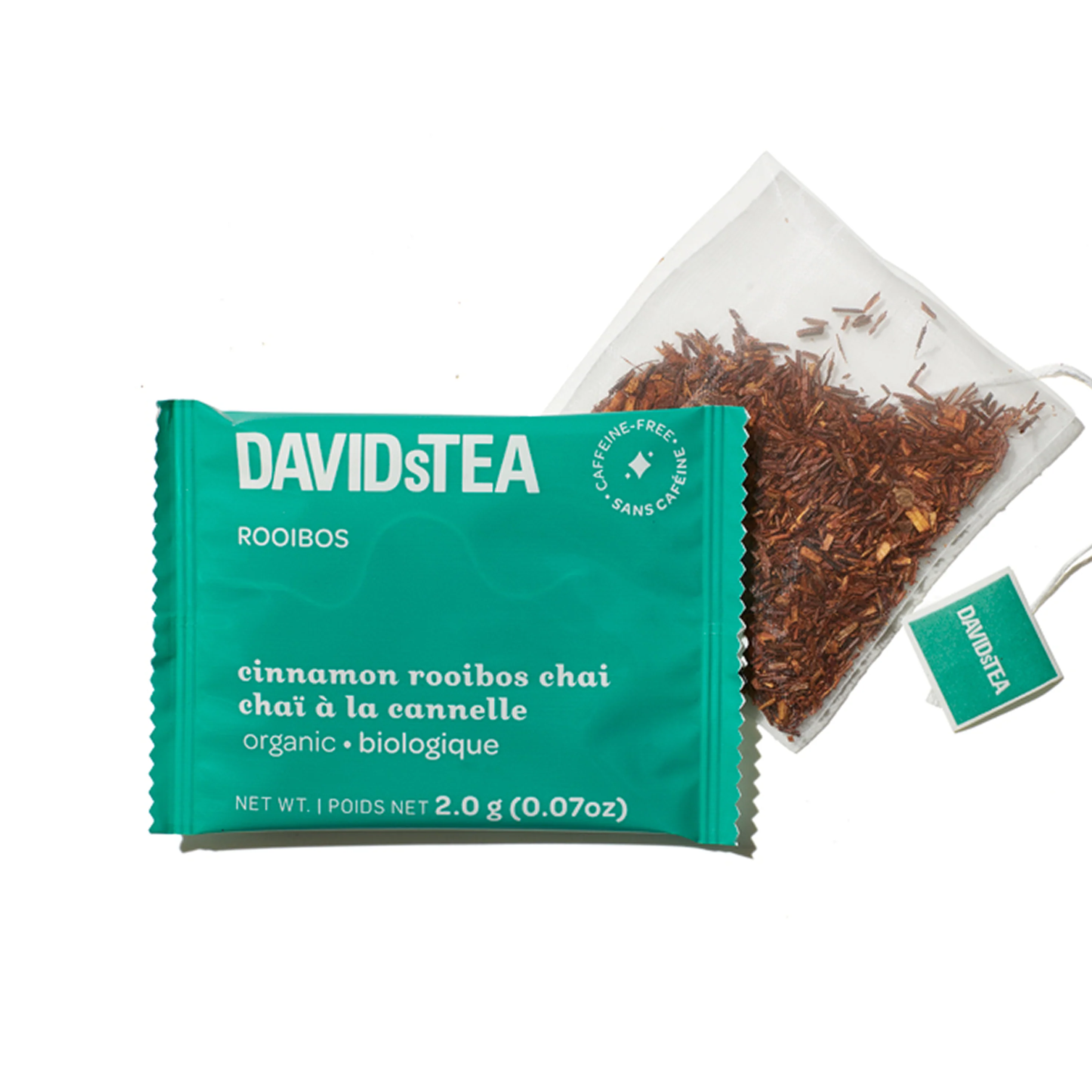 Organic Cinnamon Rooibos Chai Tea Pack of 12 Sachets - Image 2