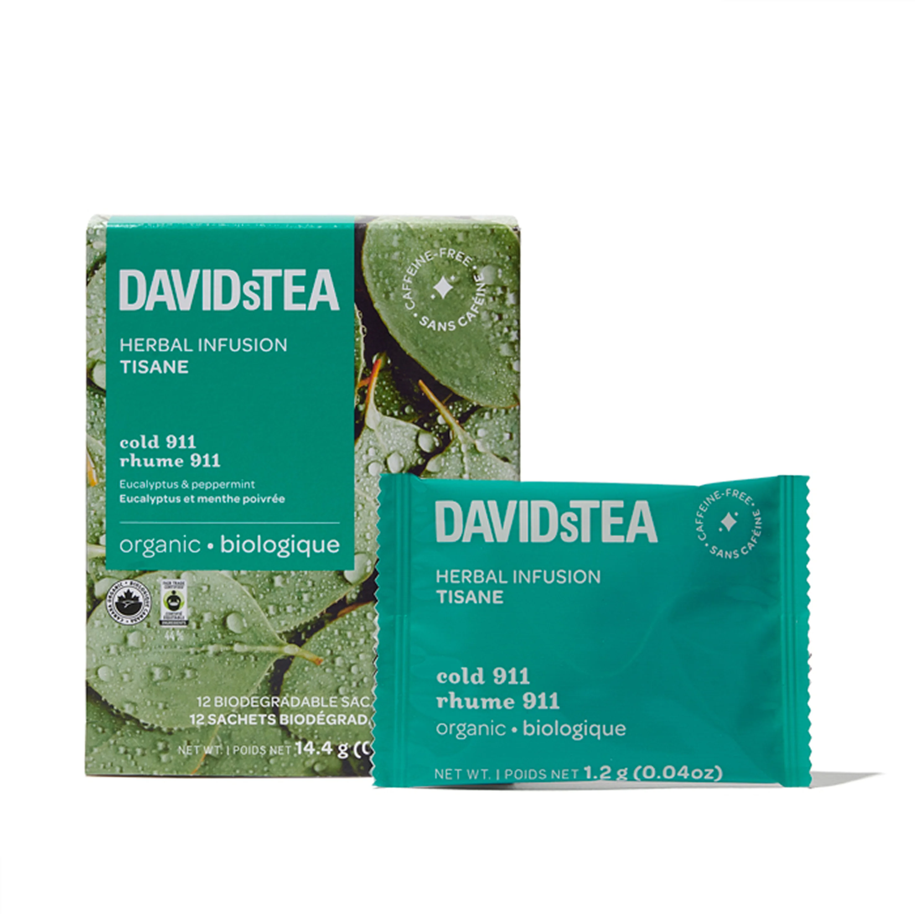 Organic Cold 911 Tea Pack of 12 Sachets - Image 2