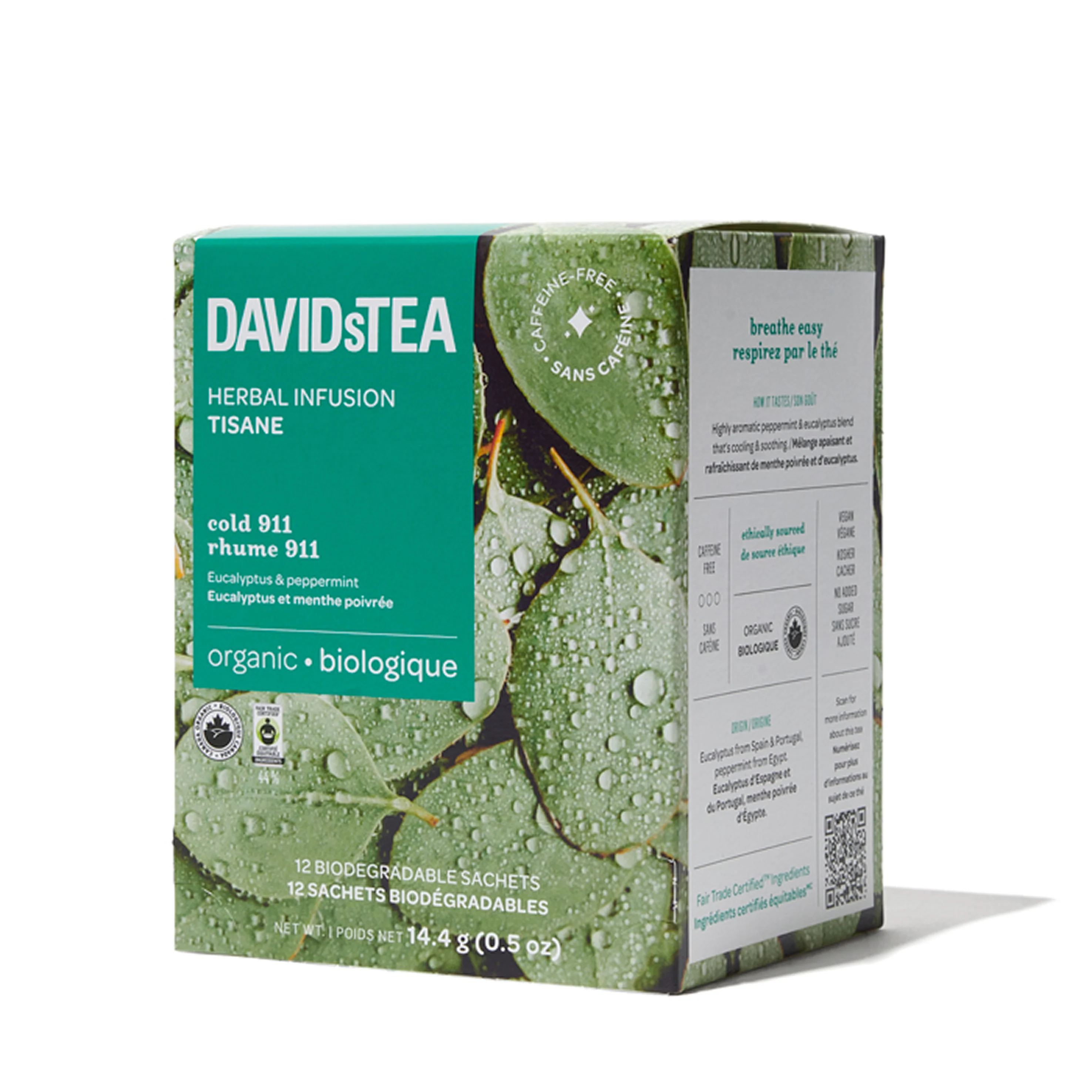 Organic Cold 911 Tea Pack of 12 Sachets - Image 3