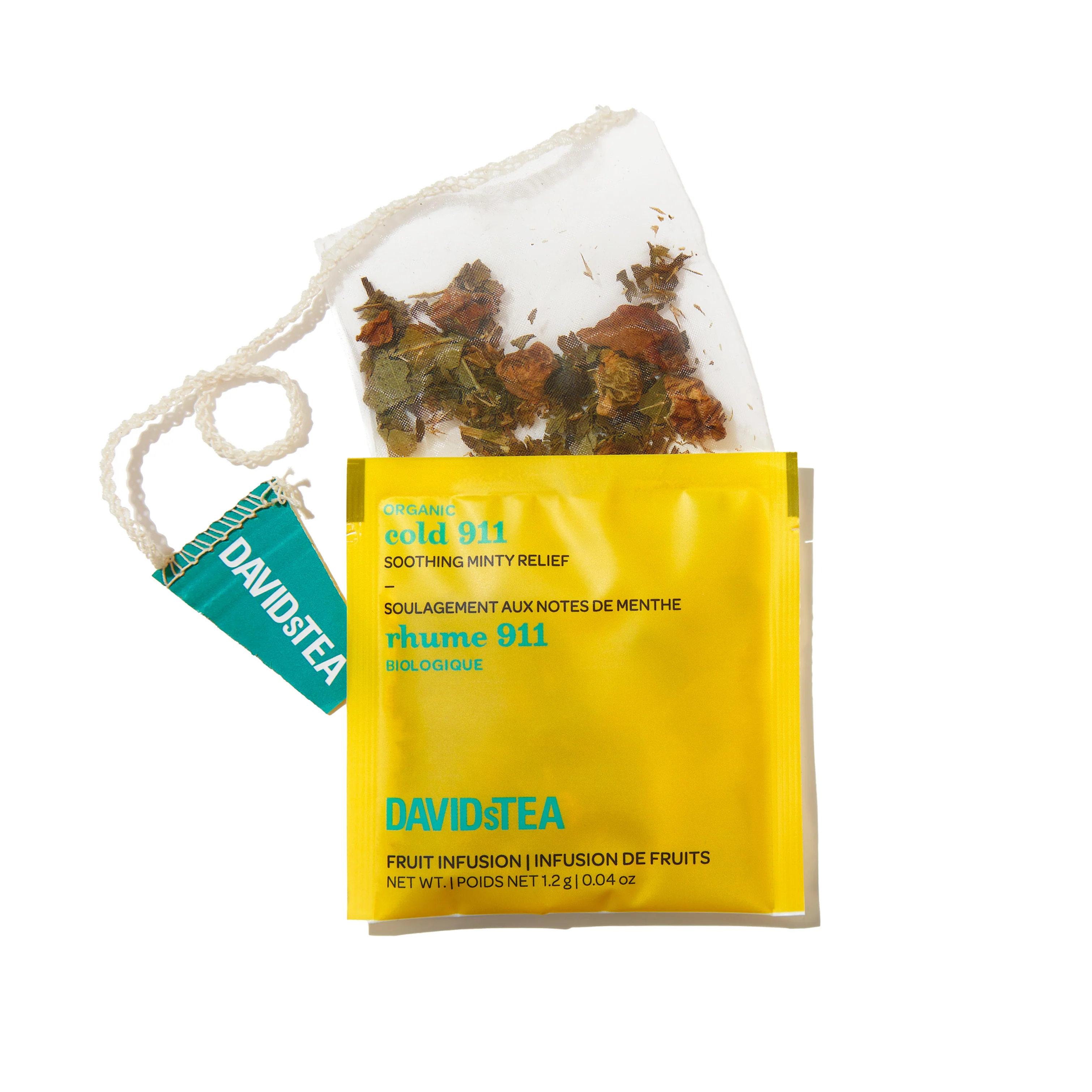 Organic Cold 911 Tea Pack of 25 Sachets - Image 2