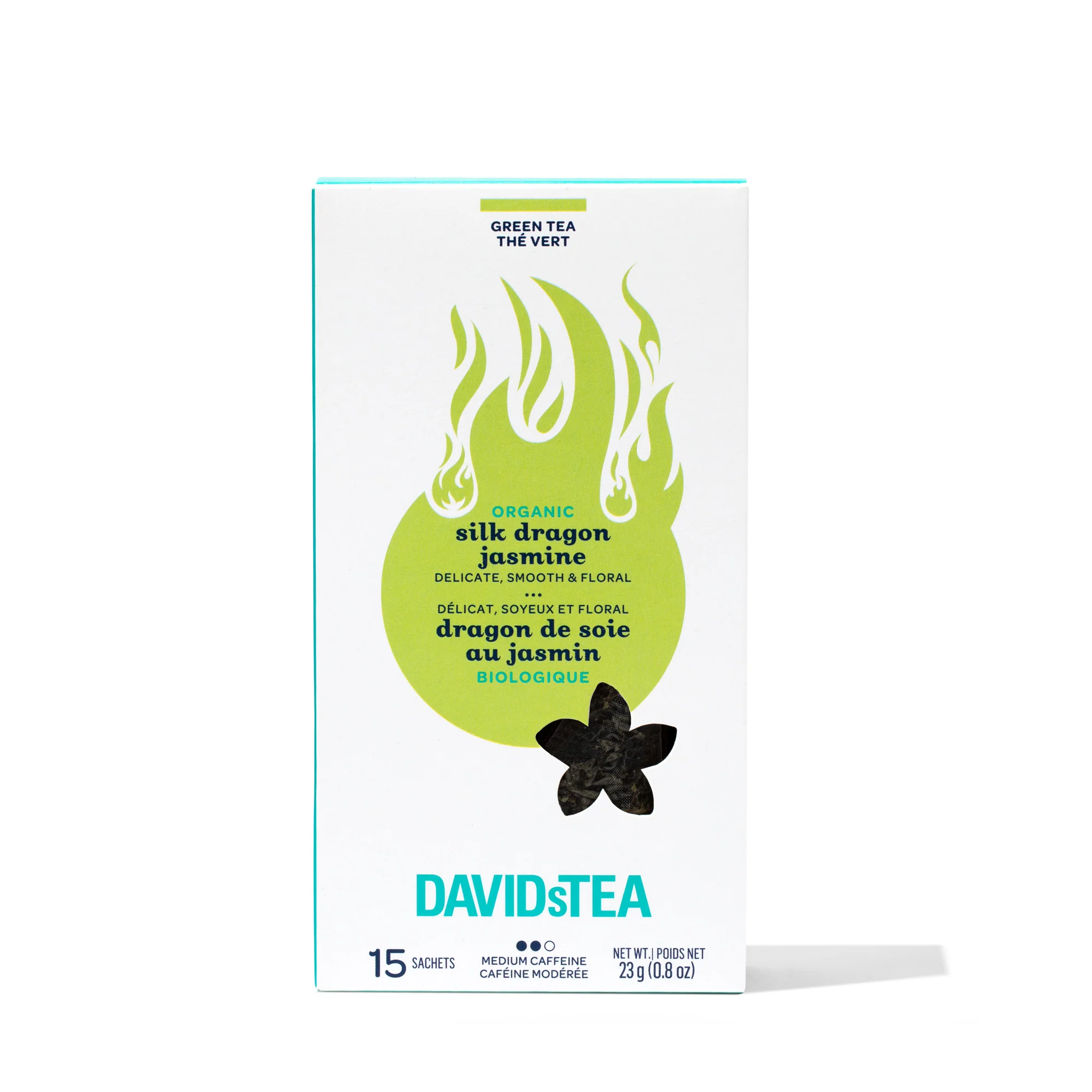 Organic Silk Dragon Jasmine Tea - Image 3