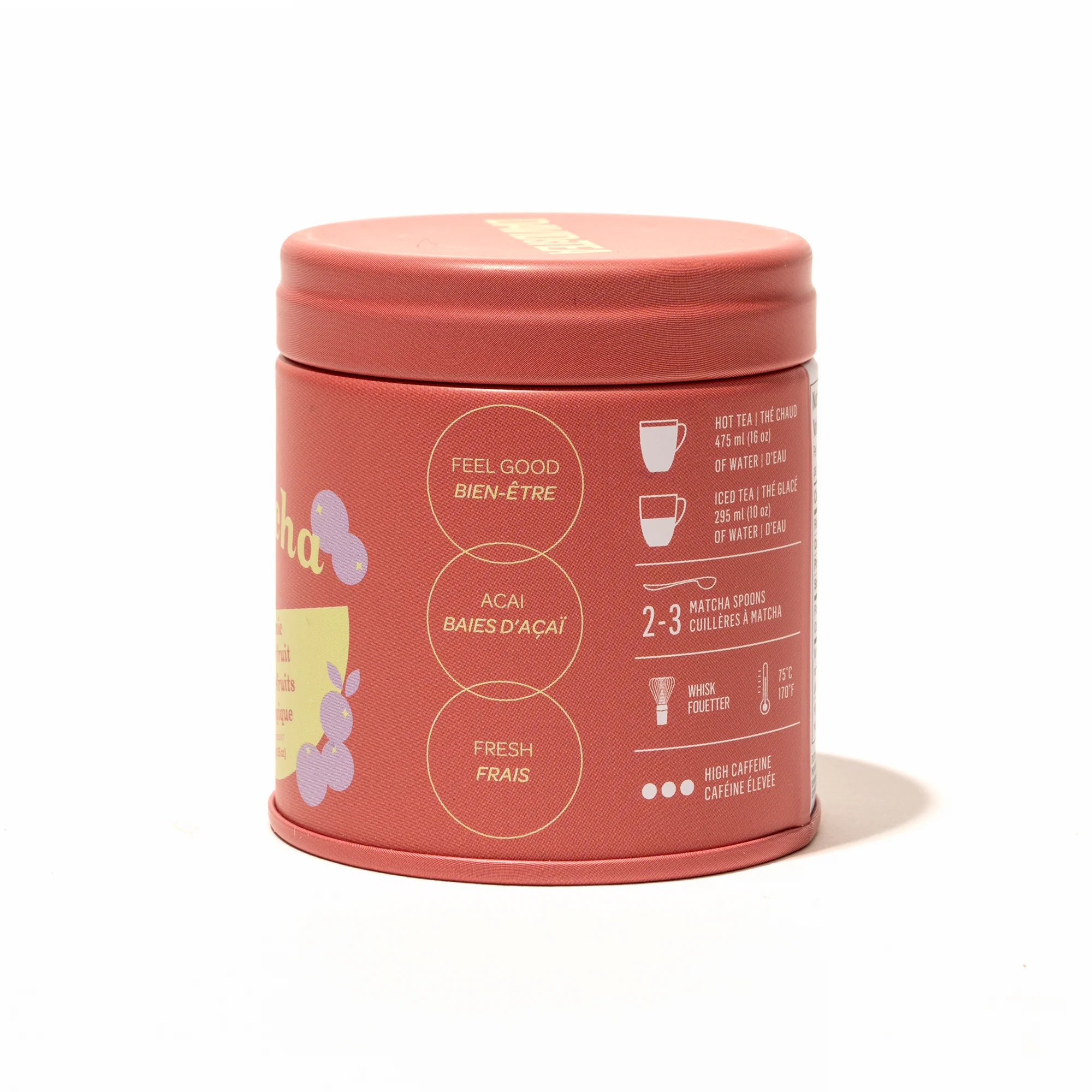 Organic Super Fruit Matcha Mini Tea Tin - Image 4