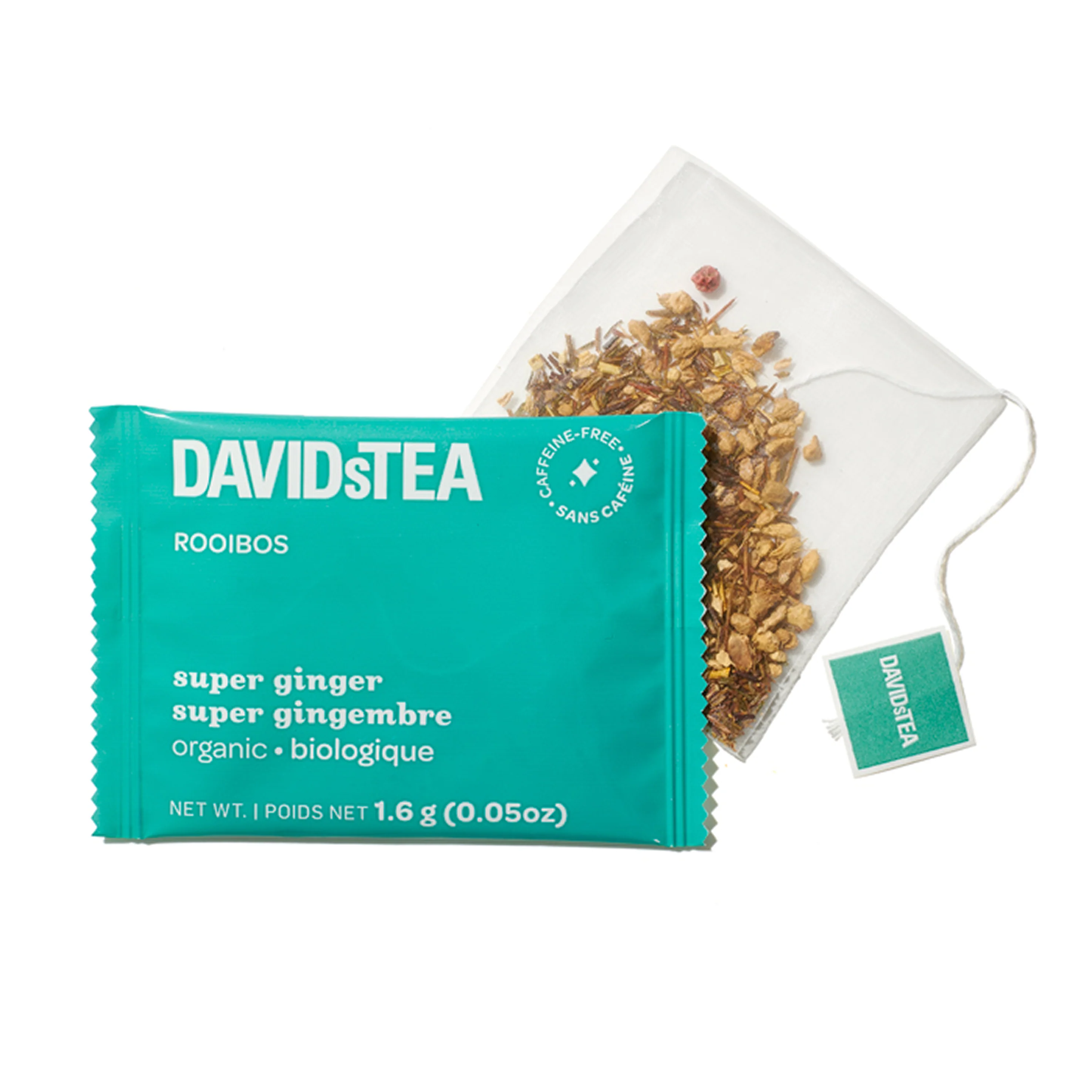 Organic Super Ginger Tea Pack of 12 Sachets - Image 2