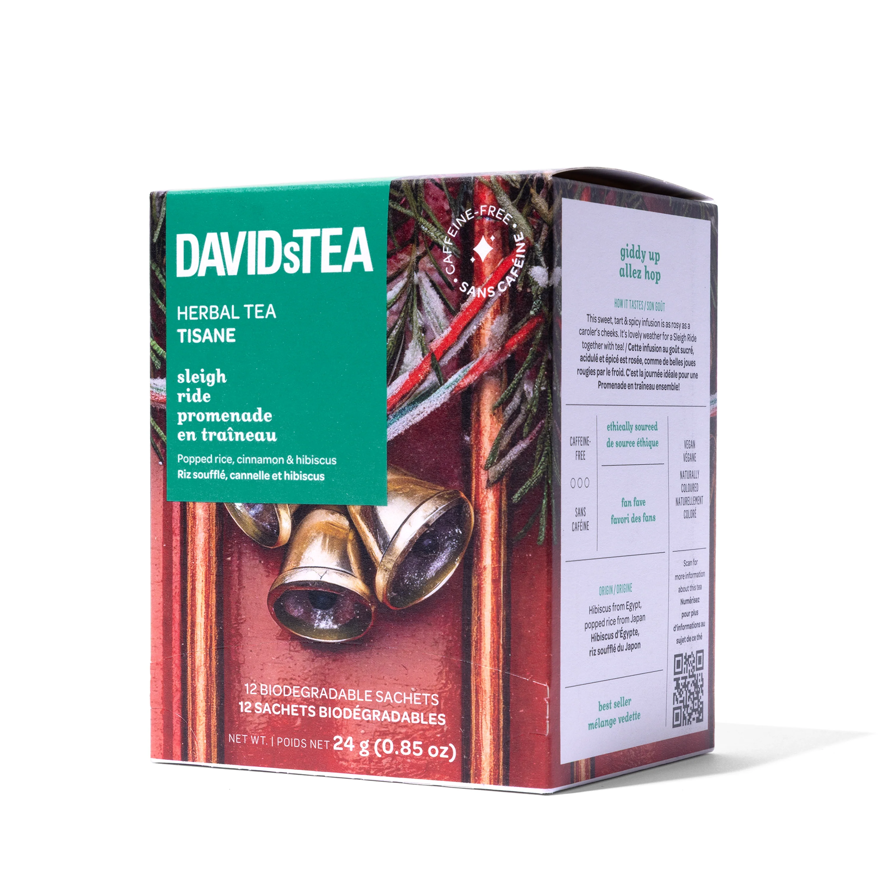 Sleigh Ride Tea Pack of 12 Sachets - Image 2